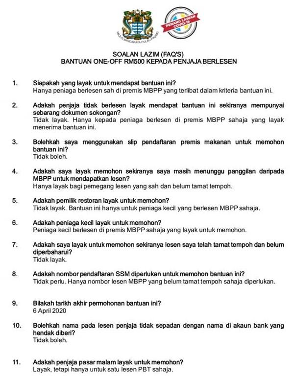 faq penjaja covid 0