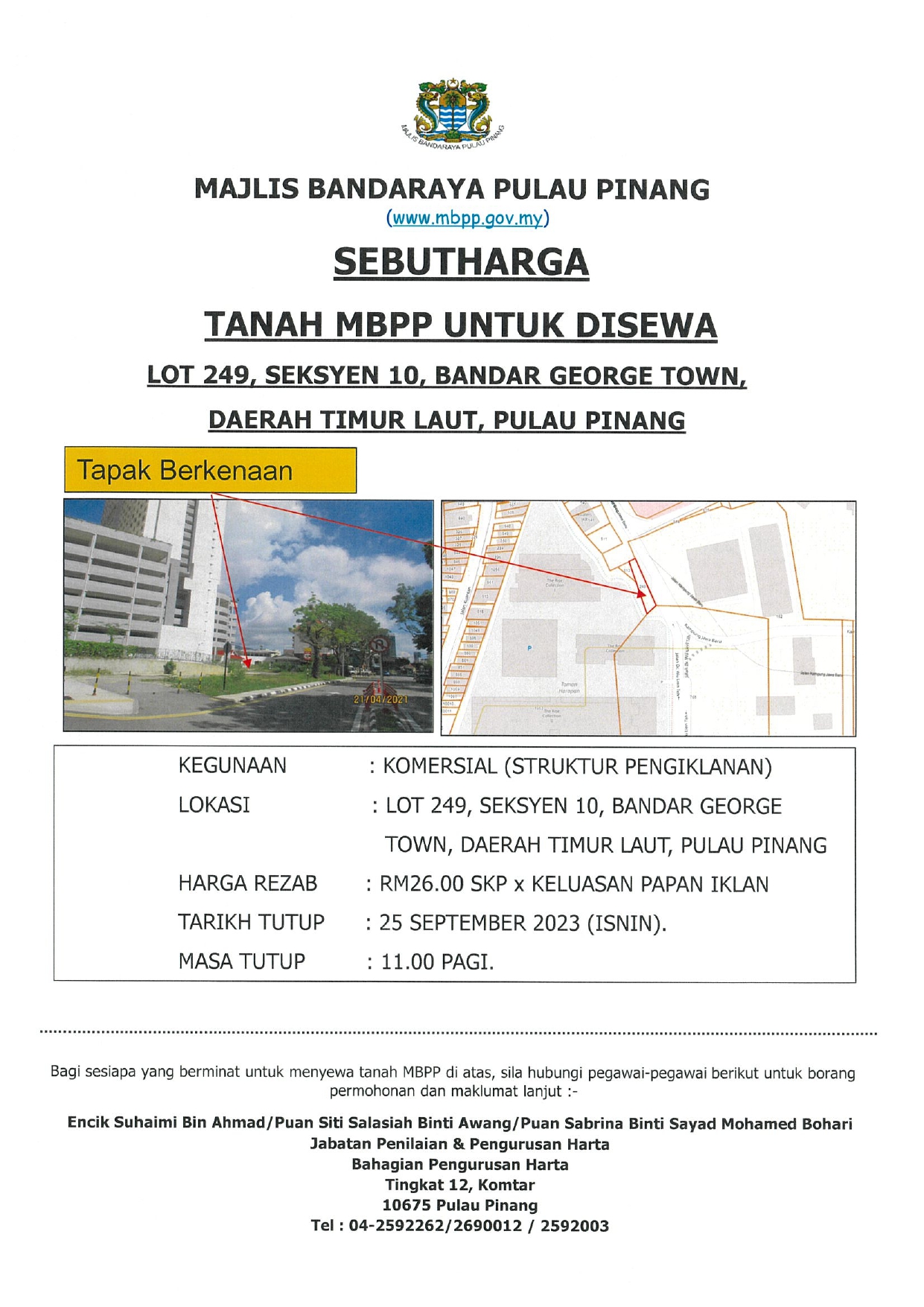lot 249 bandar george town page 0001