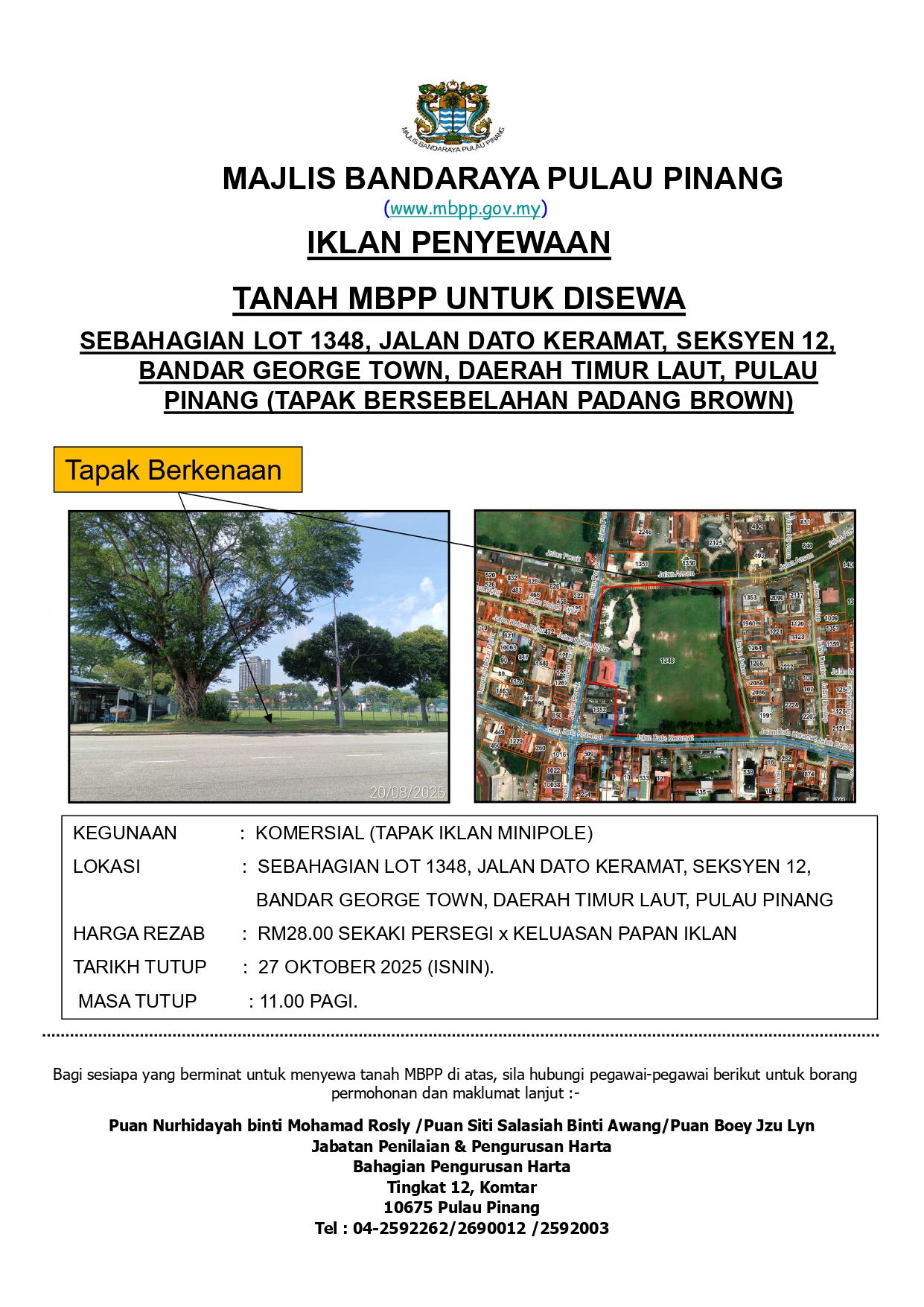IKLAN  LOT 1348 page 0001