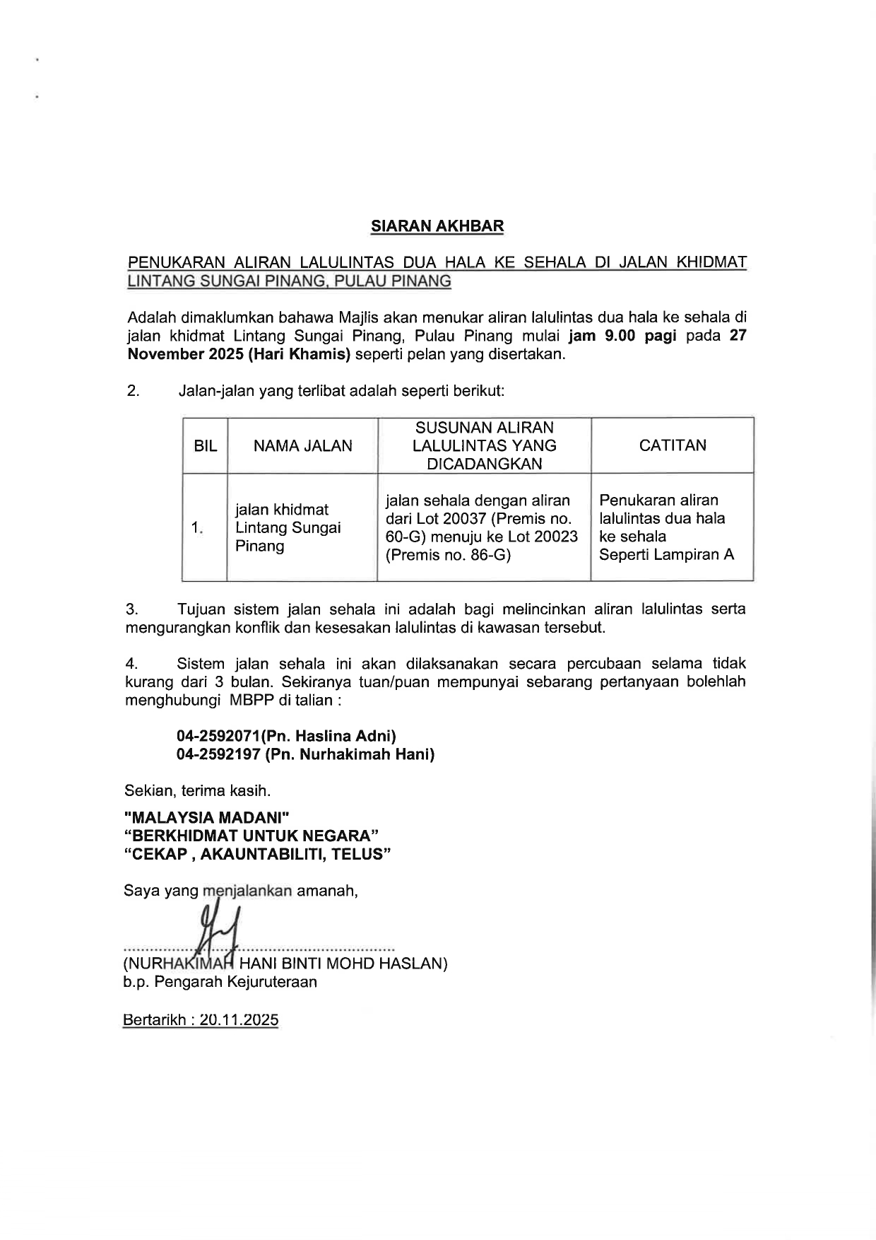 JALAN KHIDMAT LINTANG SUNGAI PINANG page 0002