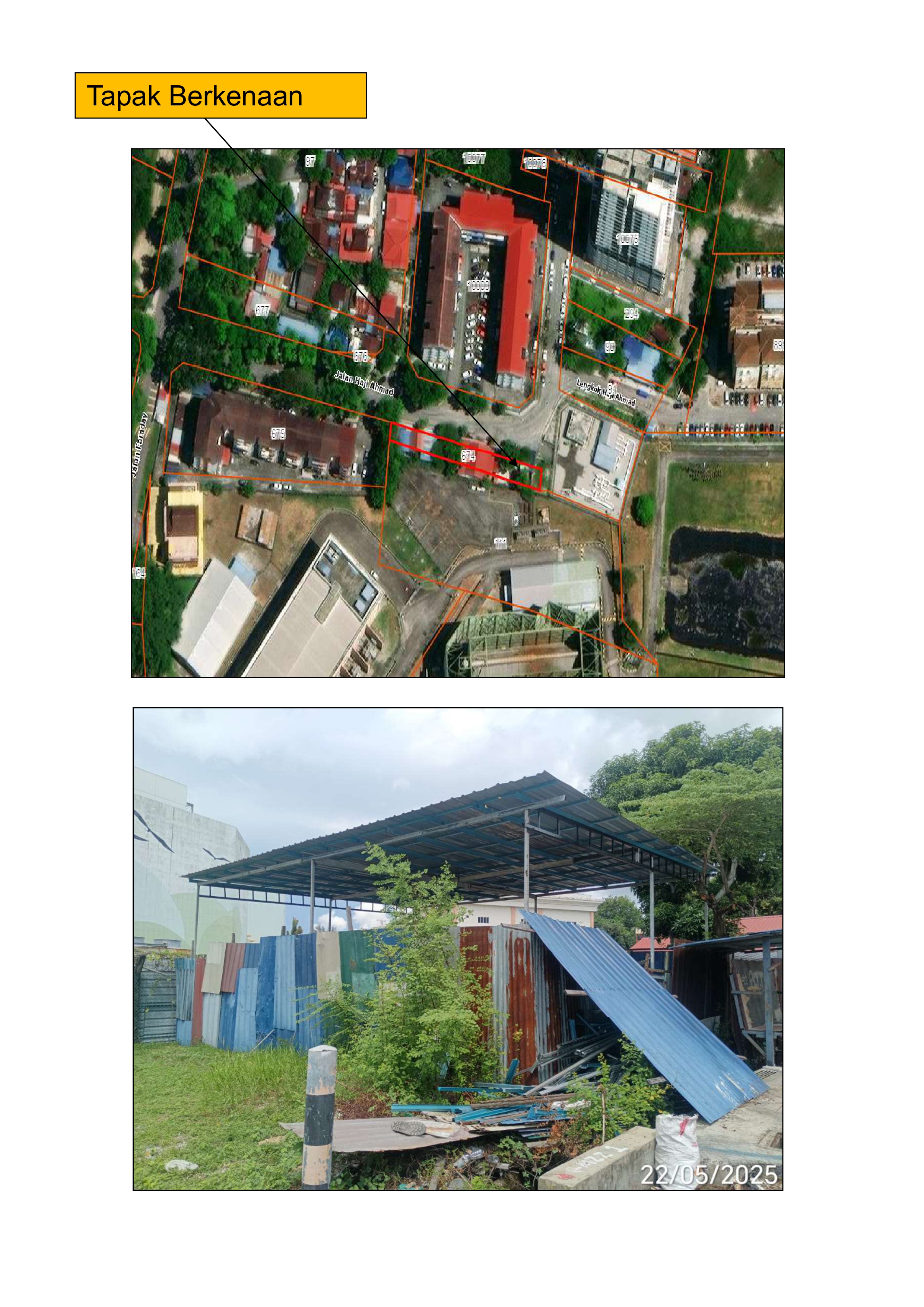 TANAH MILIKAN MAJLIS SEBAHAGIAN LOT 674 JALAN HAJI AHMAD SEKSYEN 4 BANDAR JELUTONG DTL PULAU PINANG page 0002