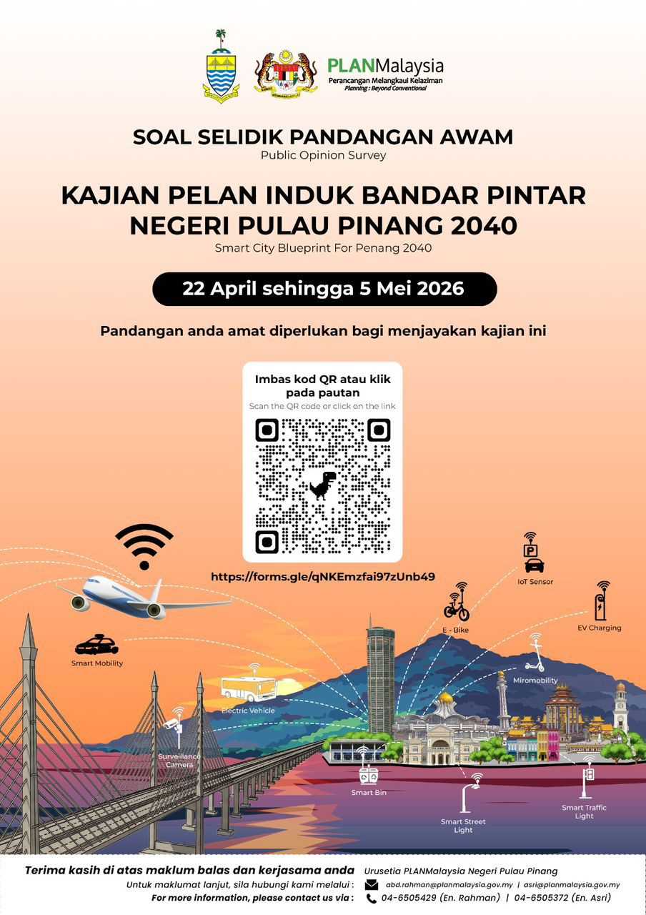 SOAL SELIDIK PELAN INDUK BANDAR PINTAR 2040